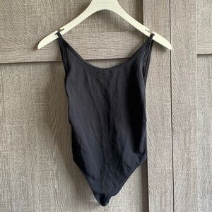 XS - TNA backless bodysuit